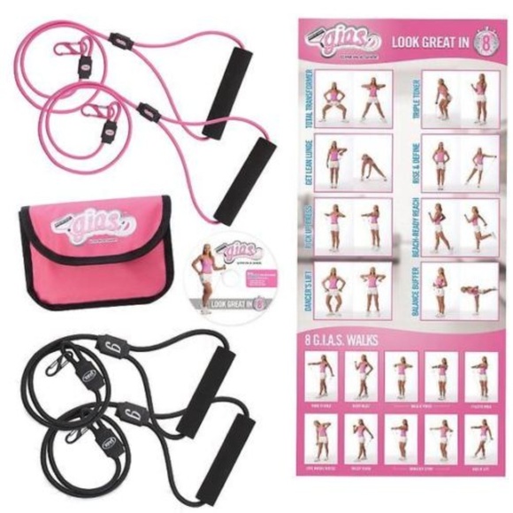 Body By Jake Gym In Shoe Set Exercise Ab Workout - Picture 1 of 3